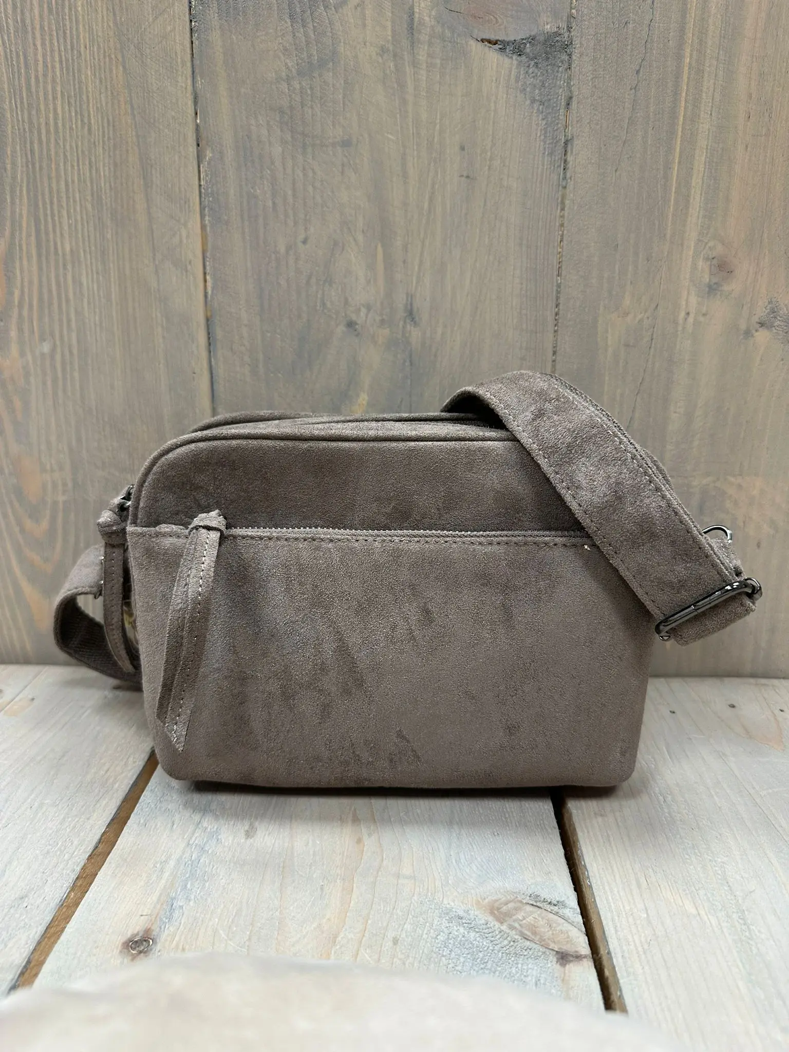 Handtas Claudia taupe
