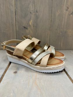 Sandalen Vera beige