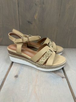 Sandalen Elodie Beige