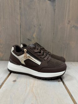 Sneaker Ella chocoladebruin